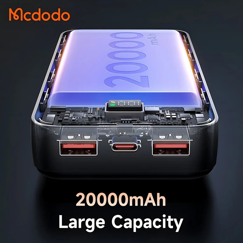پاوربانک مک دودو مدل MC-4230 LED ظرفیت 20000 میلی آمپر ساعت - Image 7