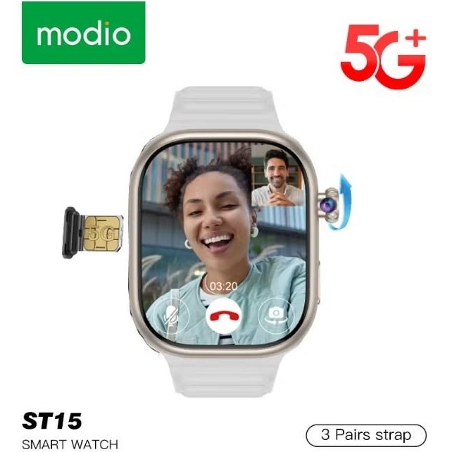 ساعت هوشمند سیم کارت خور دوربین دار modio st15 اصلی با ۶۴ گیگ حافظه