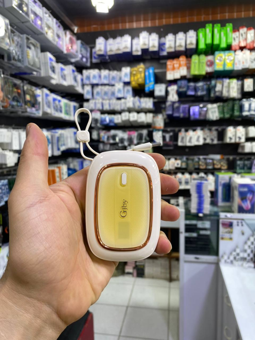 پاوربانک جیبی برند Gjby مدل GY-902 ظرفیت 10000mAh