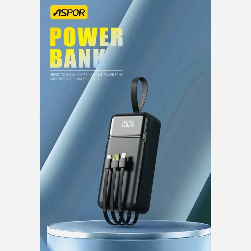 پاور بانک 40000 میلی آمپر برند آسپور مدل A318