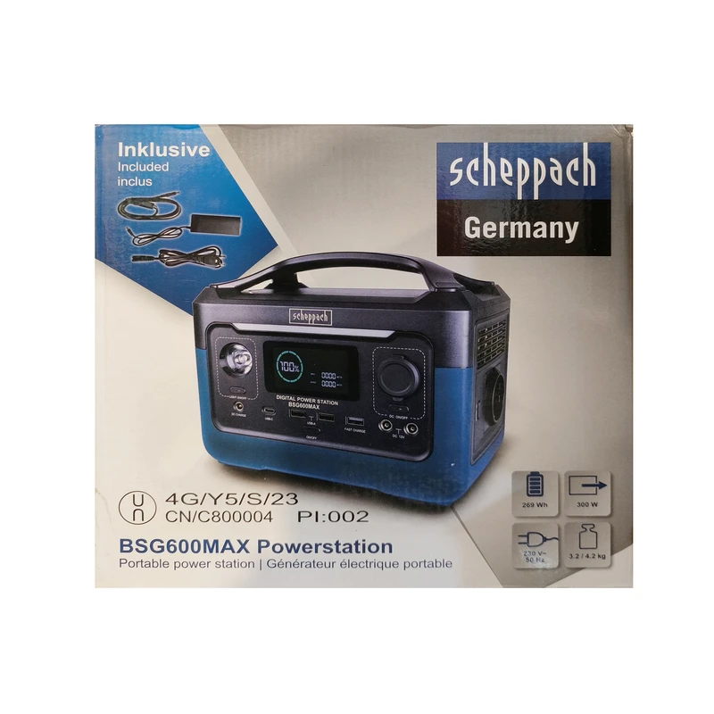 پاور استیشن برند شپخ Scheppach مدل BSG600MAX