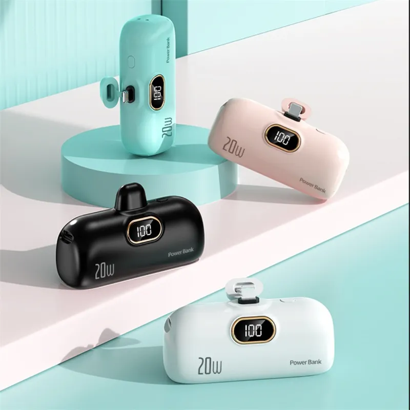 پاوربانک شیائومی 5000 میلی آمپر مدل MINI Pocket