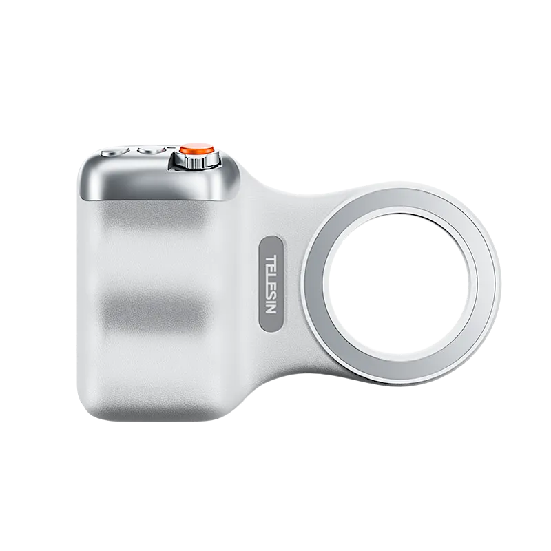 دسته شاتر مغناطیسی TELESIN Fun Shot مدل P1-MP-10 به همراه نور پرکن مغناطیسی LED سلفی TELESIN مدل S5-BGD-01