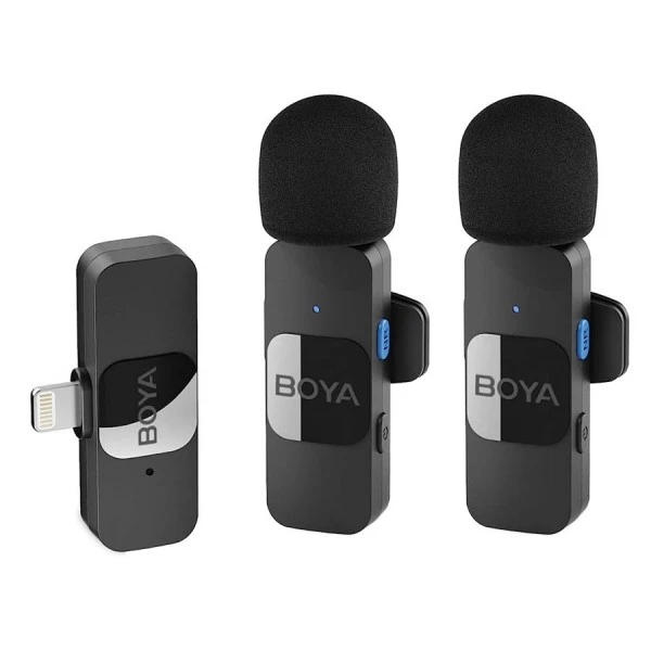 میکروفون بی سیم بویا BOYA BY-V2 با درگاه لایتنیگ