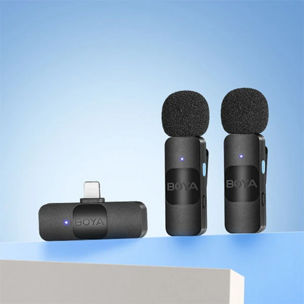 میکروفون بی سیم بویا BOYA BY-V2 با درگاه لایتنیگ