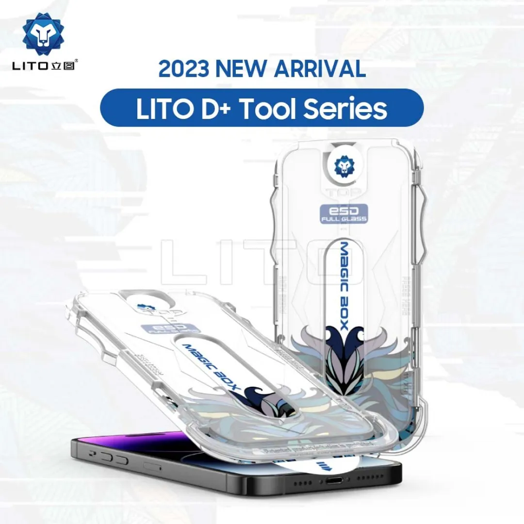 گلس اتوماتیک برند لیتو به همراه کیت نصب برای آیفون