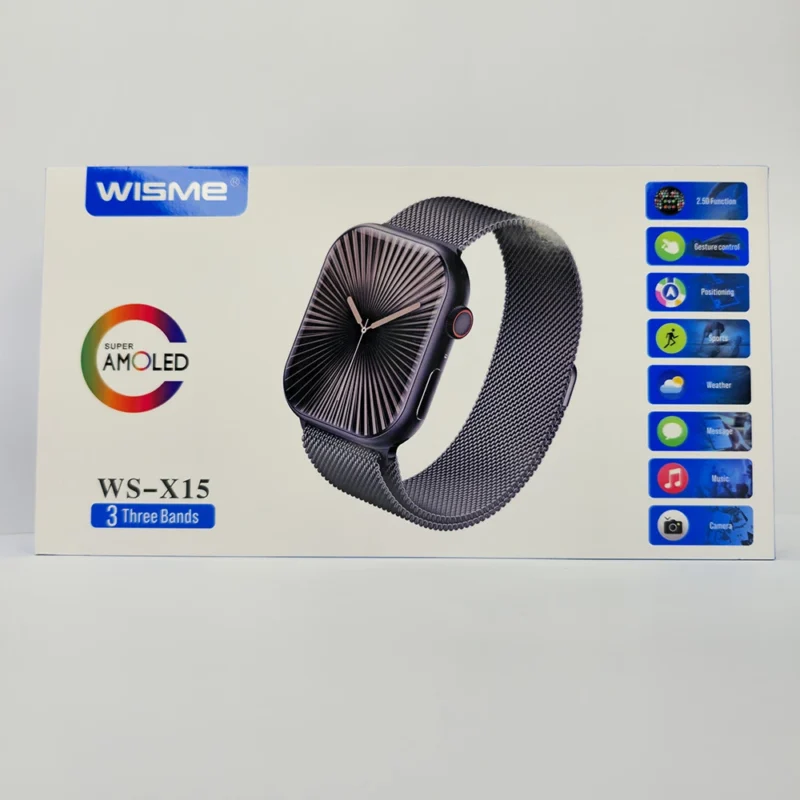 ساعت هوشمند مدل برند ویسمی مدل WISME WS-X15