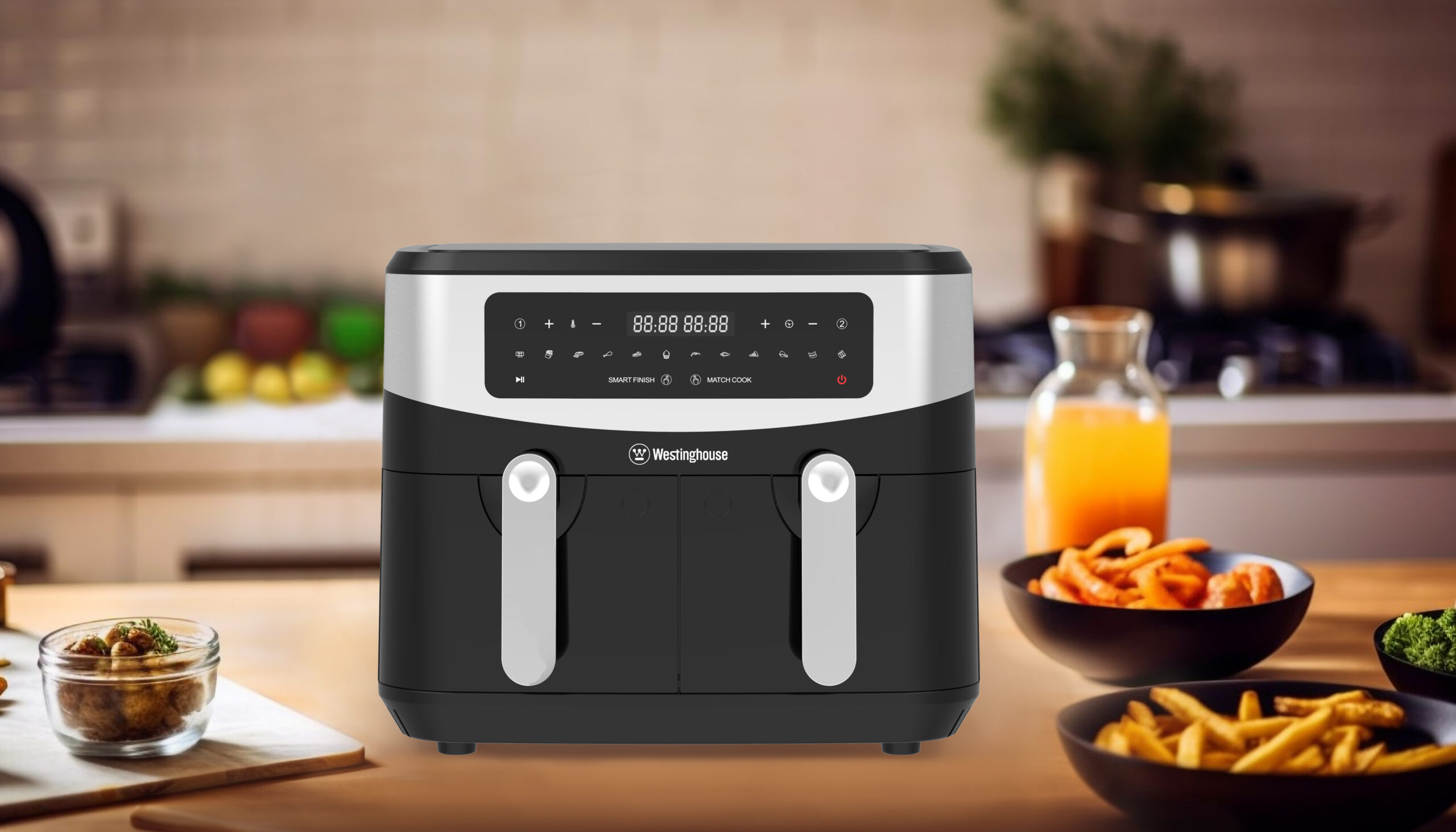 سرخ کن دوقلو ویستینگ هاوس مدل WESTINGHOUSE WKAAFKB9203BK