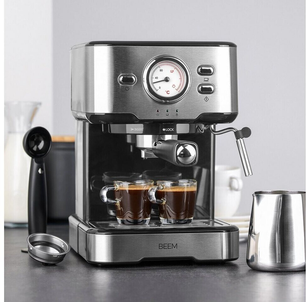 اسپرسو ساز بیم آلمان مدل Beem Espresso Select – ظرفیت 1.5 لیتر – با طراحی زیبا و نازل بخار قابل تنظیم