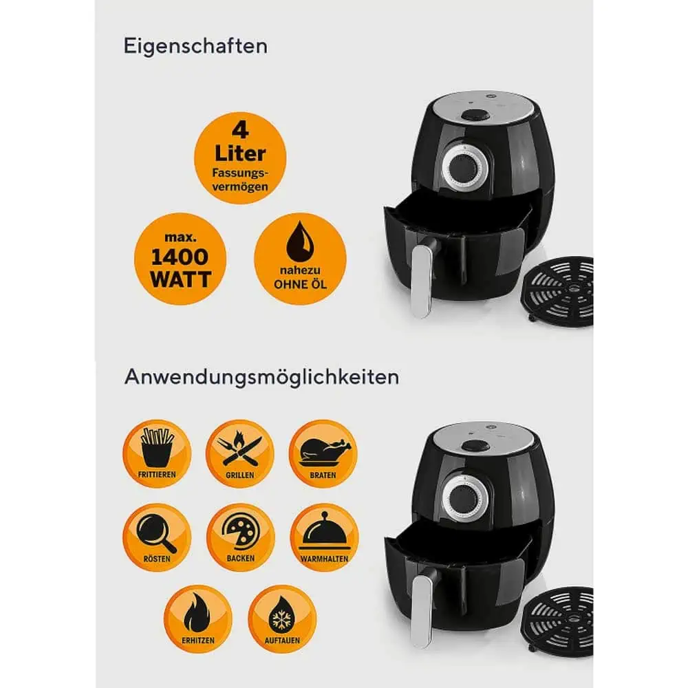 سرخ کن بدون روغن کوخورک آلمان مدل HIC-AF-8024 - Image 5