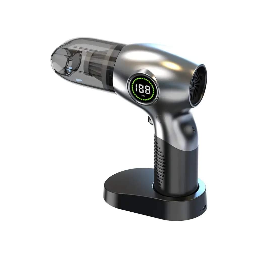 جارو شارژی، دمنده و پمپ باد گرین لاین مدل Green Lion 3 In 1 Vacuum Blower GB-196X