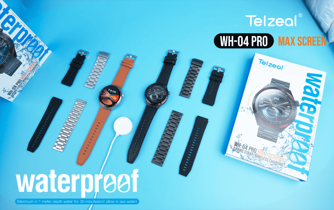 ساعت هوشمند تلزیل Telzeal WH-04 pro max screen
