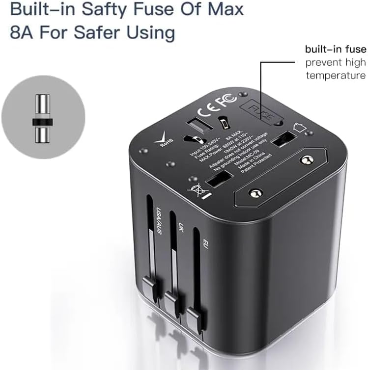 مبدل چند کاره یونیورسال برق برند یسیدو مدل MC09