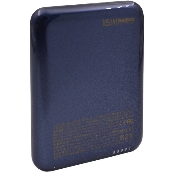 پاوربانک وایرلس برند ریمکس مدل RPP-509 ظرفیت 5000 میلی‌آمپرساعت