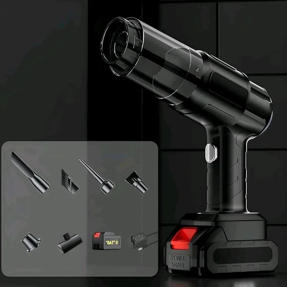 جارو شارژی چند کاره مدل Multifunction Vacuum Cleaner – مشکی