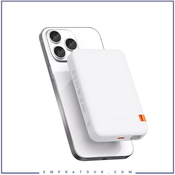 پاوربانک مک دودو مدل MC-510 ظرفیت ۱۰ هزار میلی آمپر با قابلیت وایرلس