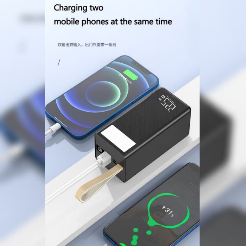 پاوربانک 22.5 وات لوینو مدل N-51 ظرفیت 50000 میلی آمپر ساعت