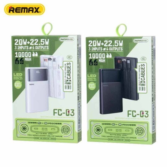 پاوربانک ریمکس مدل FC-03 – 10000mAh