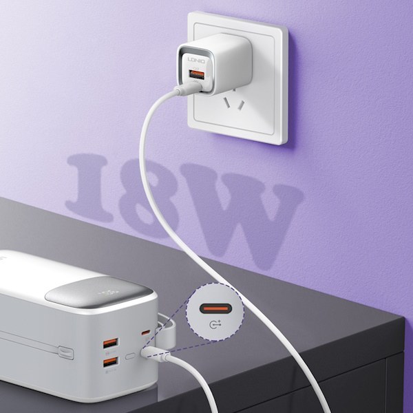 پاوربانک الدینیو مدل PQ50 ظرفیت ۵۰۰۰۰ میلی آمپر فست شارژ