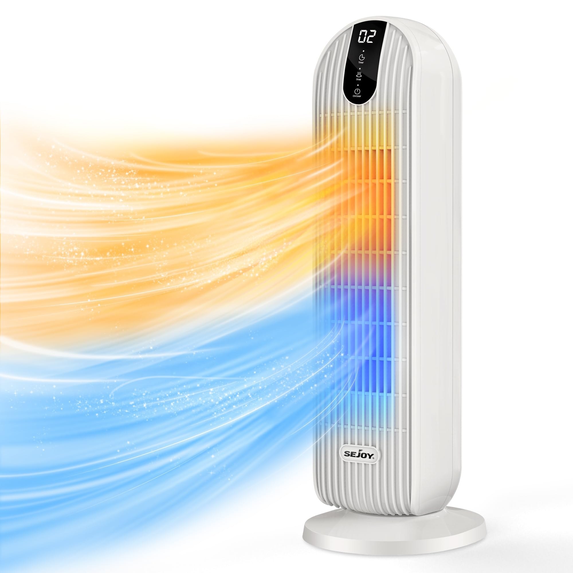 بخاری برقی برند سجوی مدلSEJOY DNQ-C20H5 با فن و سیستم خاموشی خودکار