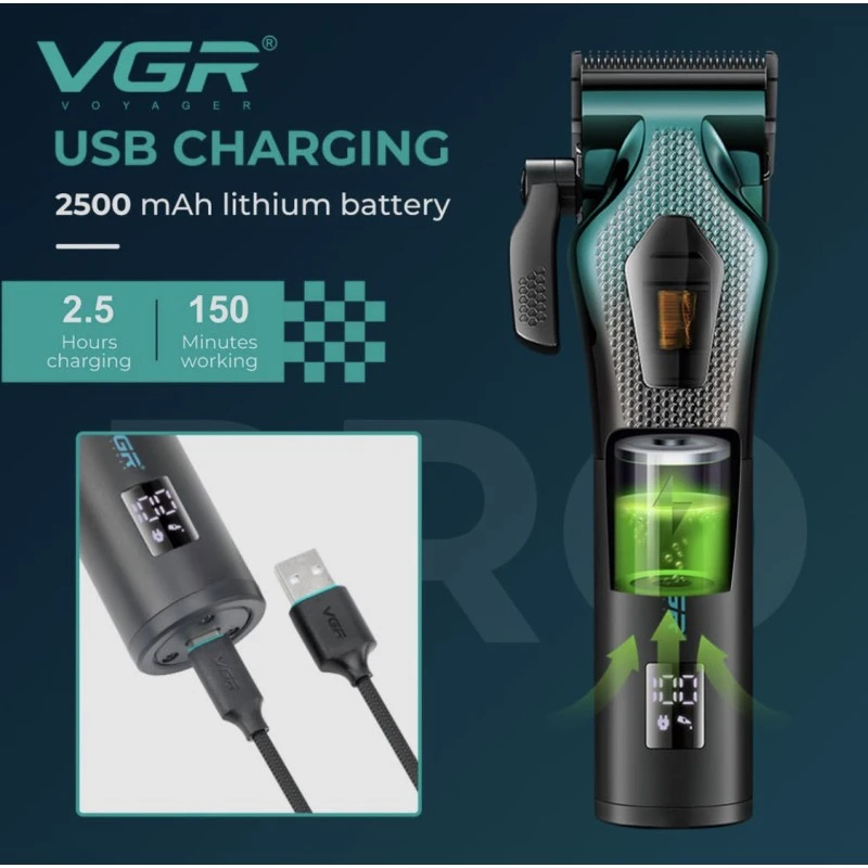ماشین اصلاح وی جی آر مدل V-271 با تیغه سرامیک - Image 3