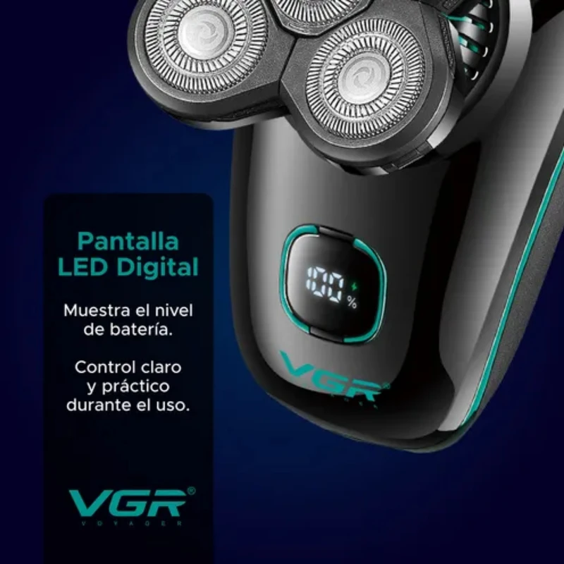 ماشین اصلاح موی سر و صورت شارژی وی جی ار مدل V-304