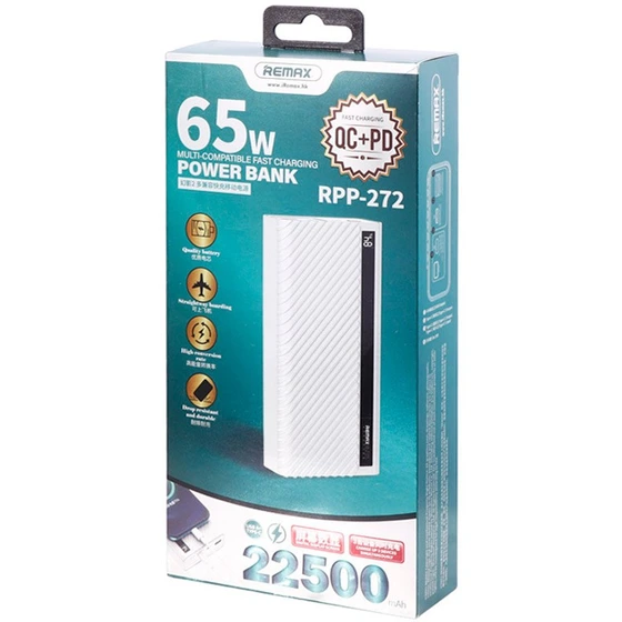 پاوربانک 65 وات ریمکس RPP-272