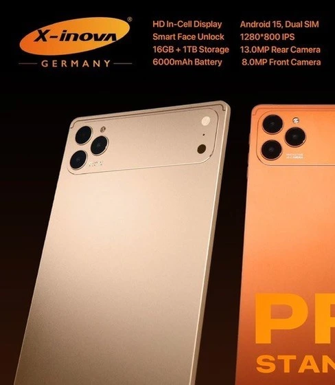 تبلت x-inova مدل tab X17 با رم 4  و حافظه 64GB طراحی اپل