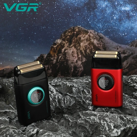 ماشین اصلاح وی جی آر مدل V-377 با تکنولوژی برش مستقیم و استیل ضد زنگ - Image 4