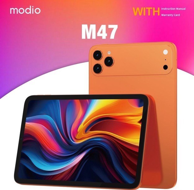 تبلت لپ تاپ شو برند modio M47 سایز صفحه 10.1 اینچ / حافظه 64 گیگ و رم 4 گیگابایت