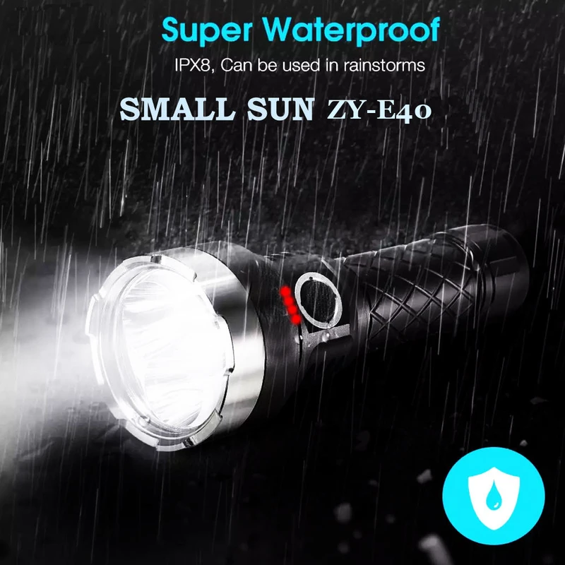 چراغ قوه دستی اسمال سانSMALL SUNمدل ZY-E40 - Image 5