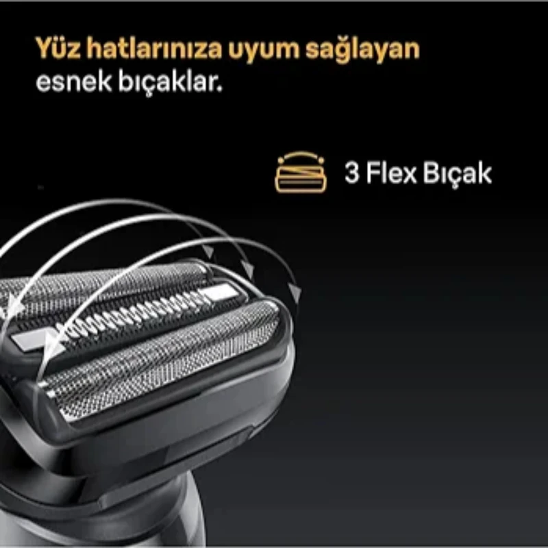 ماشین اصلاح موی صورت شارژی براون  BRAUN مدل Series 5 52-N1200s