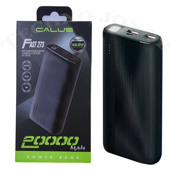 پاوربانک کالوس مدل Fast 273 ظرفیت 20000 میلی آمپر ساعت