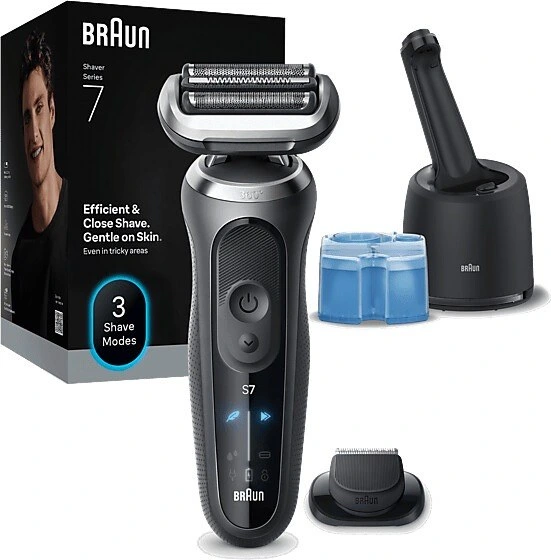 ماشین اصلاح موی صورت شارژی براون  BRAUN مدل 72G7200CC