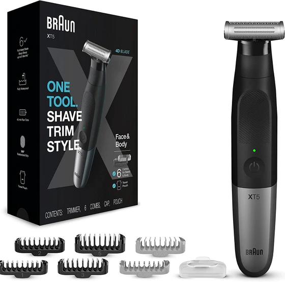 ماشین اصلاح موی صورت شارژی براون  BRAUN مدل XT5200