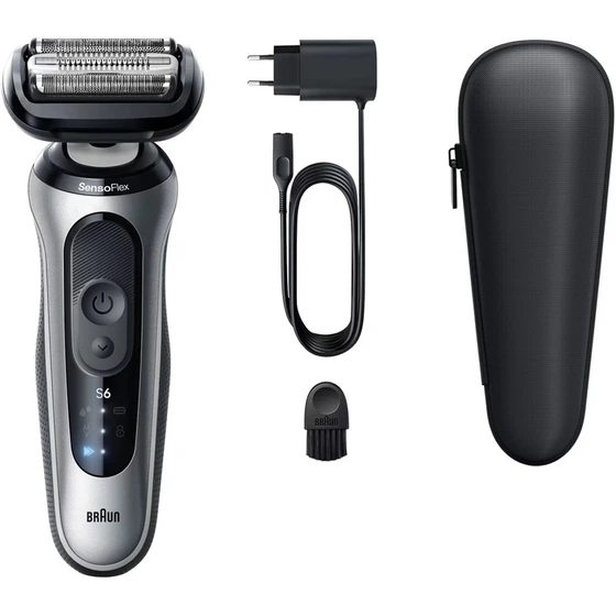 ماشین اصلاح موی صورت شارژی براون  BRAUN مدل 62S1000s