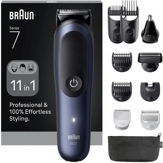 ماشین اصلاح موی بدن و صورت براون مدل AIO7540  BRAUN