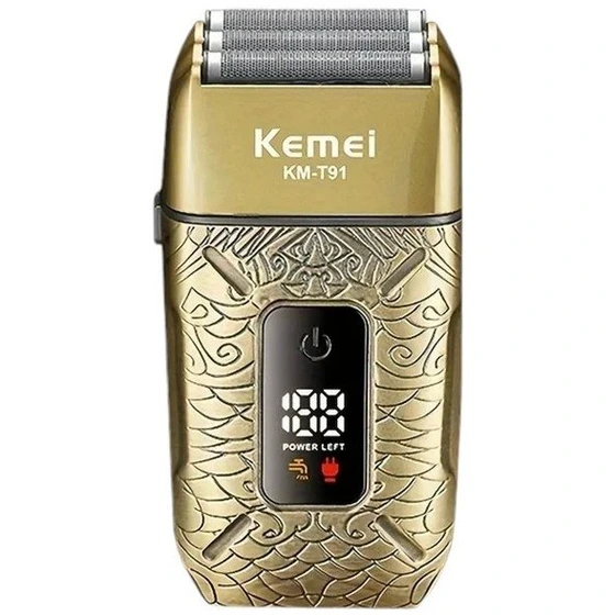 شیور موی صورت و بدن برند کیمی شارژی مدل KM-T91