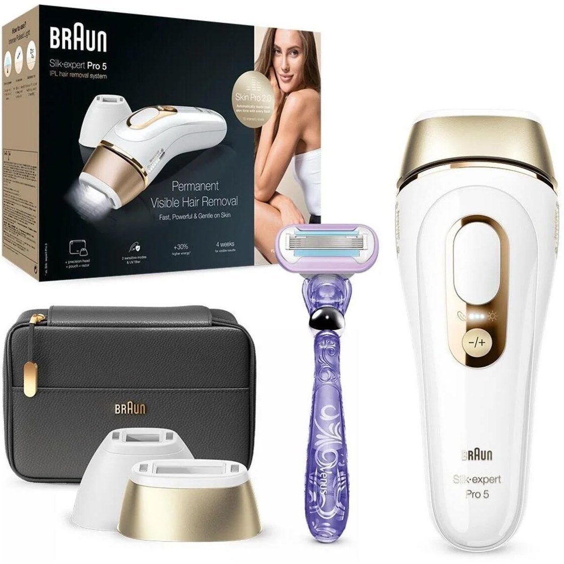 دستگاه لیزر خانگی براون BRAUN سری ۵PRO  مدل PL5147