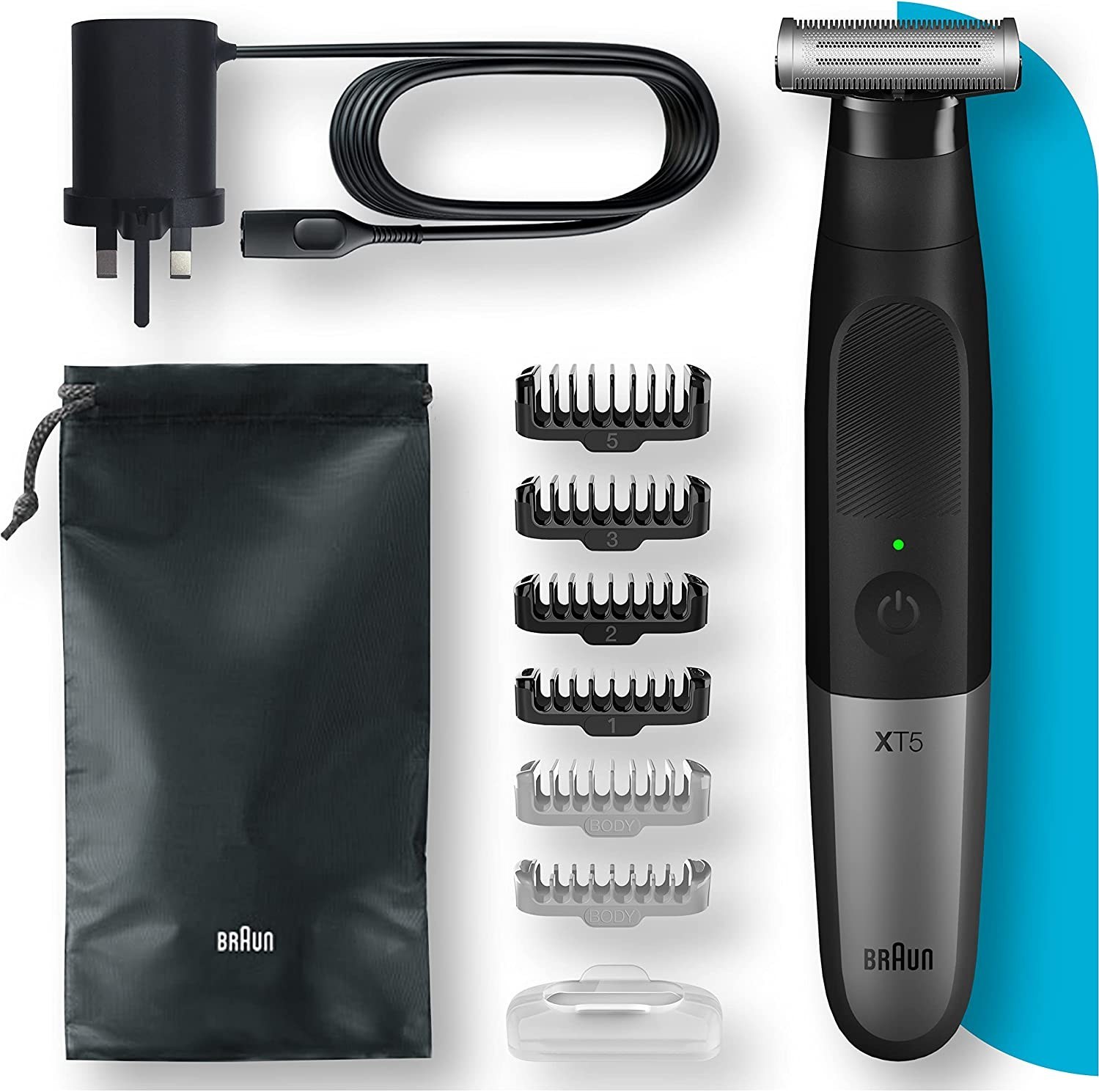 ماشین اصلاح موی صورت شارژی براون  BRAUN مدل XT5200