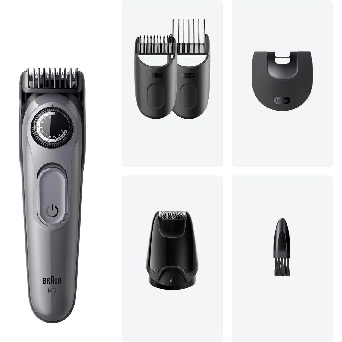 ماشین اصلاح موی صورت شارژی براون BRAUN مدلBT3560 سری ۳