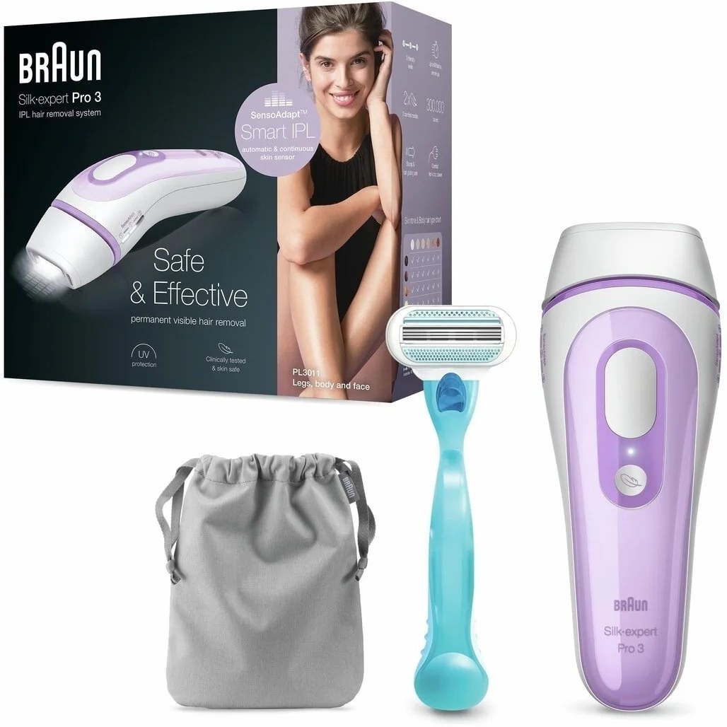 دستگاه لیزر خانگی براون BRAUN سری Silk.Expert Pro 3 PL3011 - Image 8