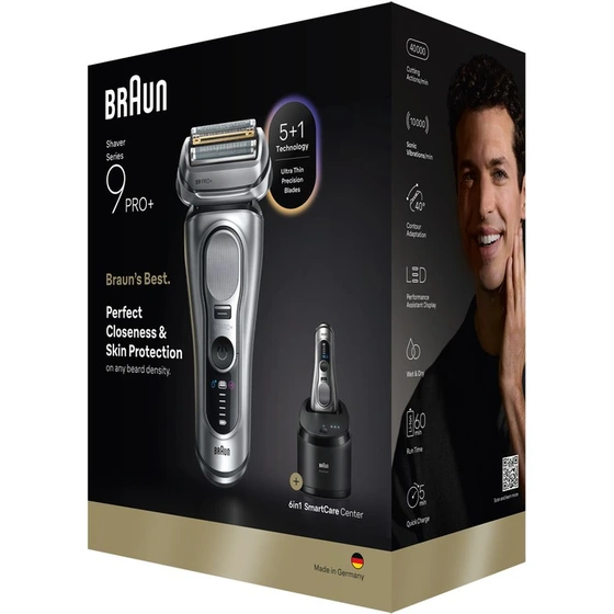 ماشین اصلاح  BRAUN مدل9667CC سری 9 پرو پلاس