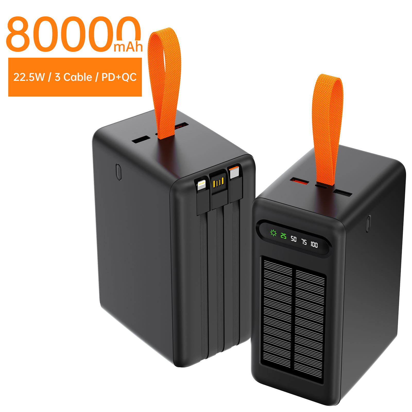 پاوربانک آسپور مدل Aspor A77 80000mah