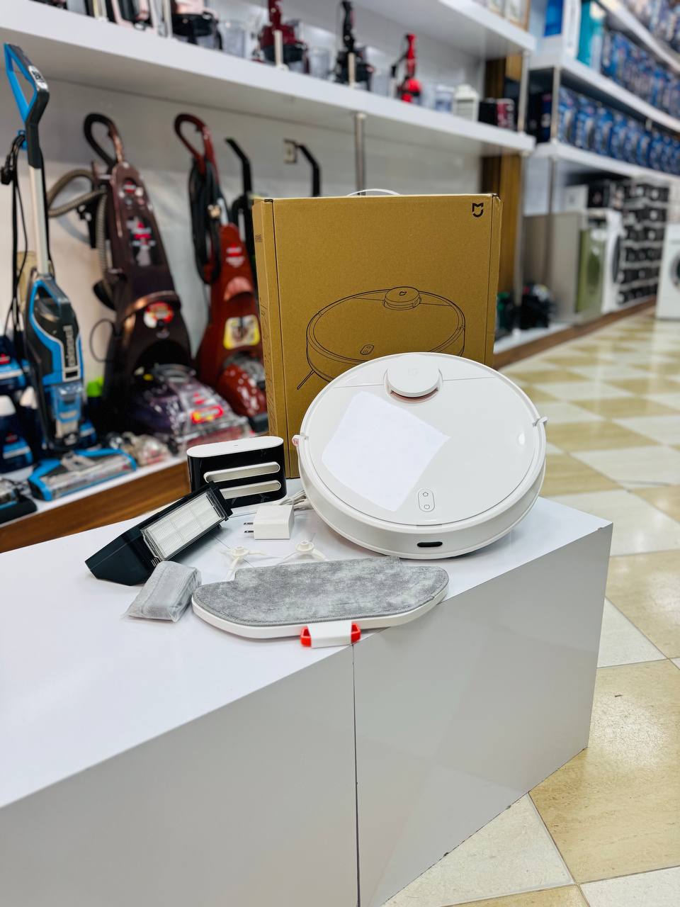 Xiaomi Mi Robot Vacuum – Mop P  جاروبرقی رباتیک شیائومی